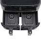 West Bend 10-Quart Dual Basket Air Fryer in Black, , large