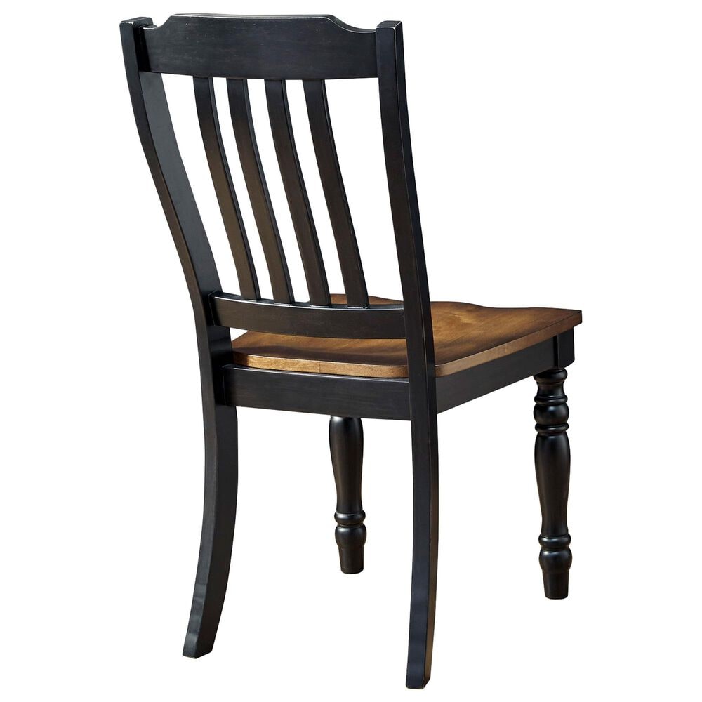 Ashley Clorazi 5-Piece Oval Dining Set in Black and Brown, , large