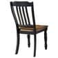 Ashley Clorazi 5-Piece Oval Dining Set in Black and Brown, , large