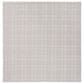Safavieh Bermuda BMU802A 6"7" Square Ivory and Light Grey Indoor/Outdoor Area Performance Rug, , large