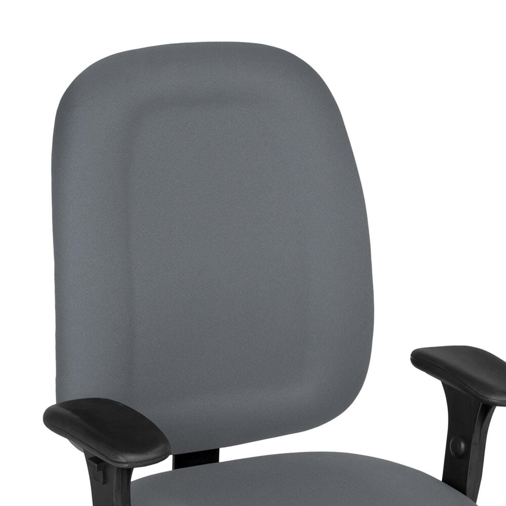 Regency Global Sourcing Comfort Series Multifunctional Swivel Computer Task Chair in Grey, , large
