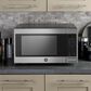 GE Appliances 1.6 Cu. Ft. Countertop Microwave Oven with Sensor Cooking Controls in Stainless Steel, , large