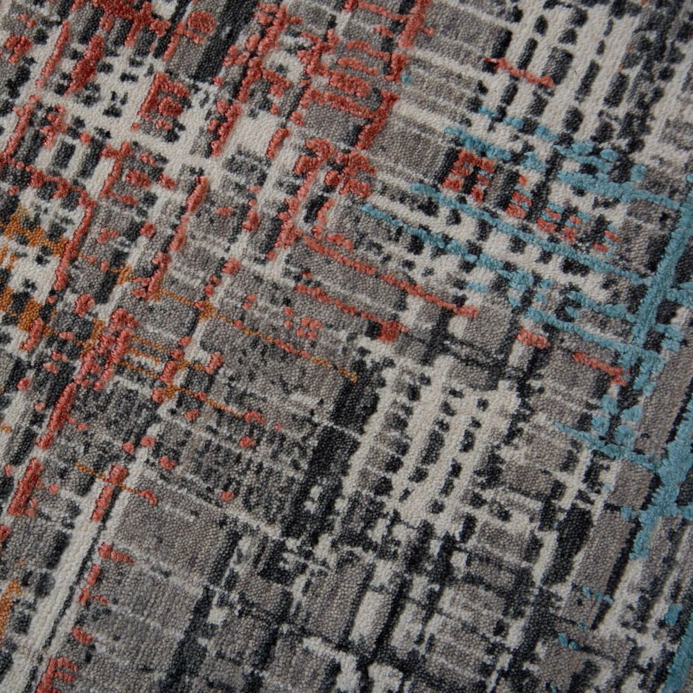 RIZZY Intrigue ITG111 Gray 2'6" x 8' Runner, , large