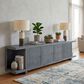 Riva Ridge Latitude 95" 4-Door Console in Deep Indigo, , large