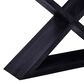Crestview Collection Veritas Console Table in Black, , large