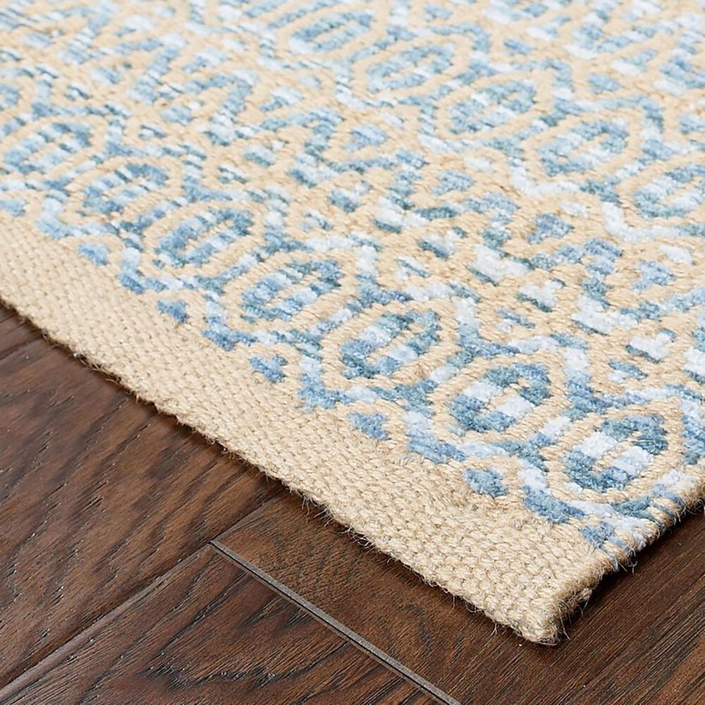 L&amp;R Resources Natural Fiber 7&#39;9&quot; x 9&#39;9&quot; Moon Stone Area Rug, , large