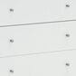 Ashley Bostwick Shoals 6-Drawer Dresser and Mirror in White, , large