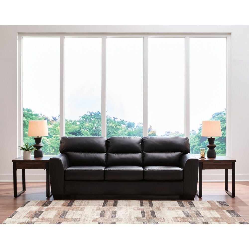 Ashley Glennbre Stationary Sofa in Midnight, , large