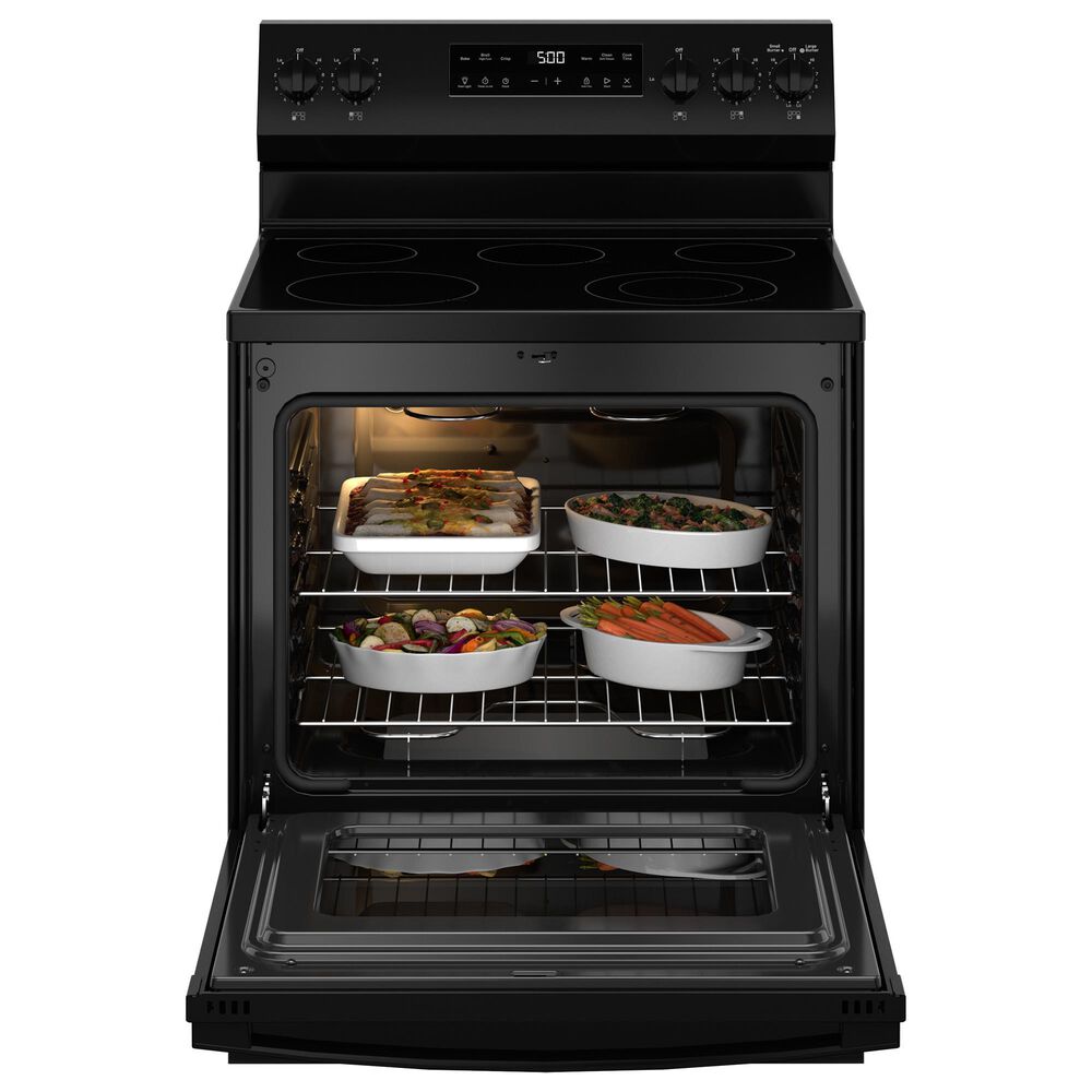 GE Appliances 30&quot; Freestanding Electric Range with Self-Clean in Black, , large