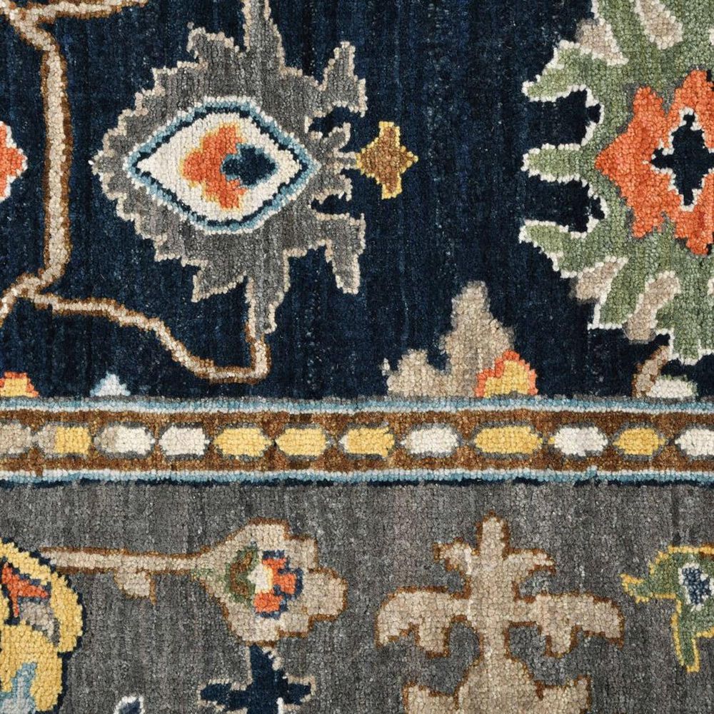 Amer Rugs Antiquity 10&#39; x 14&#39; Navy Blue Area Rug, , large