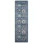 Safavieh Evoke EVK251C-27 2"2" x 7" Blue/Ivory Runner, , large