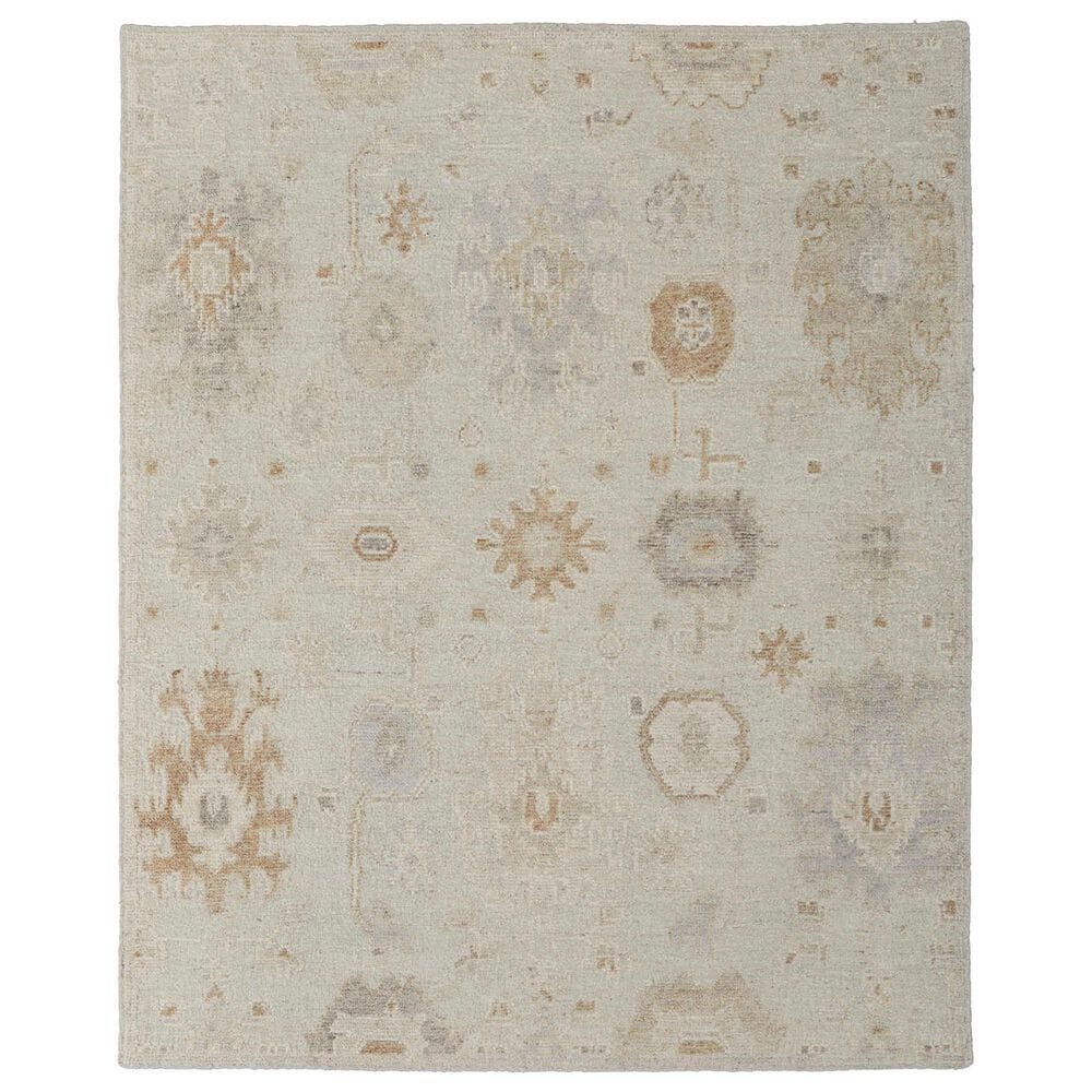Feizy Grafton 9"6" x 13"6" Light Silver Area Rug, , large