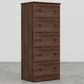 Lemoore Essentials 5 Drawer Chest in Dark Oak, , large