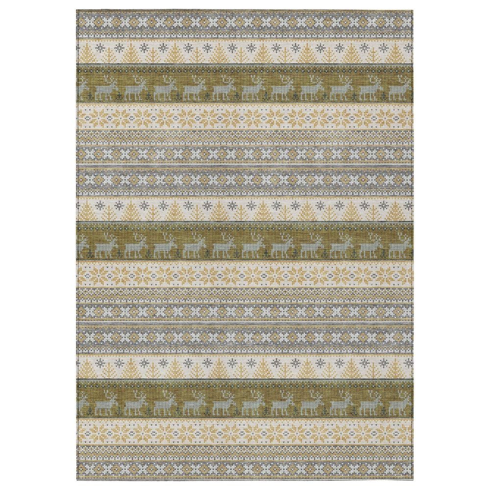 Dalyn Rug Company Wonderland WN26 5" x 7"6" Gray Indoor/Outdoor Area Rug, , large