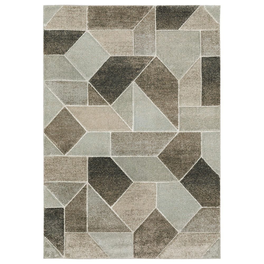 Oriental Weavers Cambria Triangular 9"10" x 12"10" Multicolor Area Rug, , large