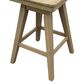 Hawthorne Furniture 24" X Back Bar Stool Natural, , large