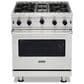 Viking Range 5 Series 4 Cu. Ft. Freestanding Liquid Propane Gas Range in Stainless Steel, , large