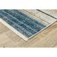 Oriental Weavers Bauer Geometric Lines 6"7" x 9"6" Blue Area Rug, , large