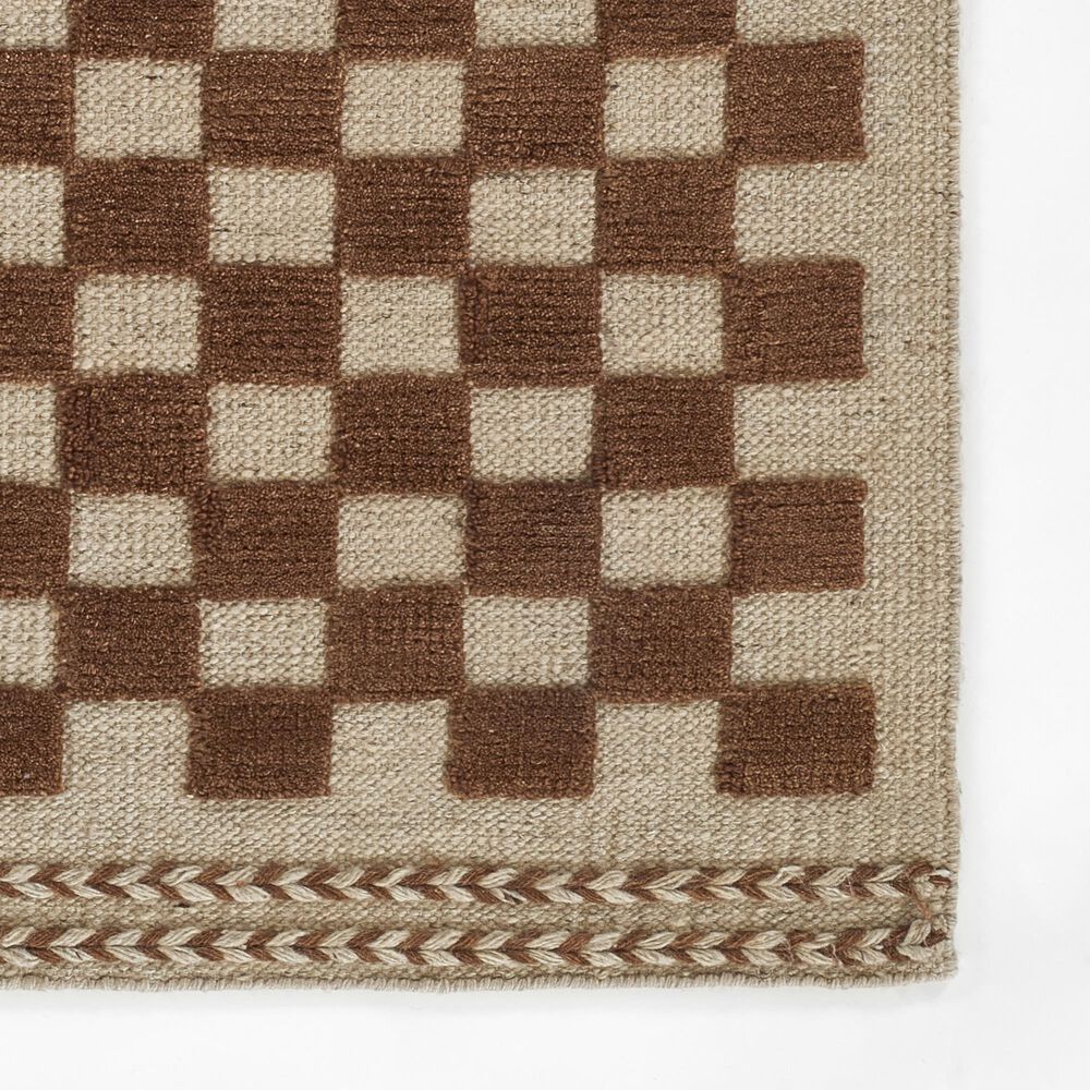 Momeni Willow WLO-1 2&#39;6&quot; x 8&#39; Brown Runner, , large