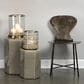 Splendor Living Porto Small Side Table in Grey, , large