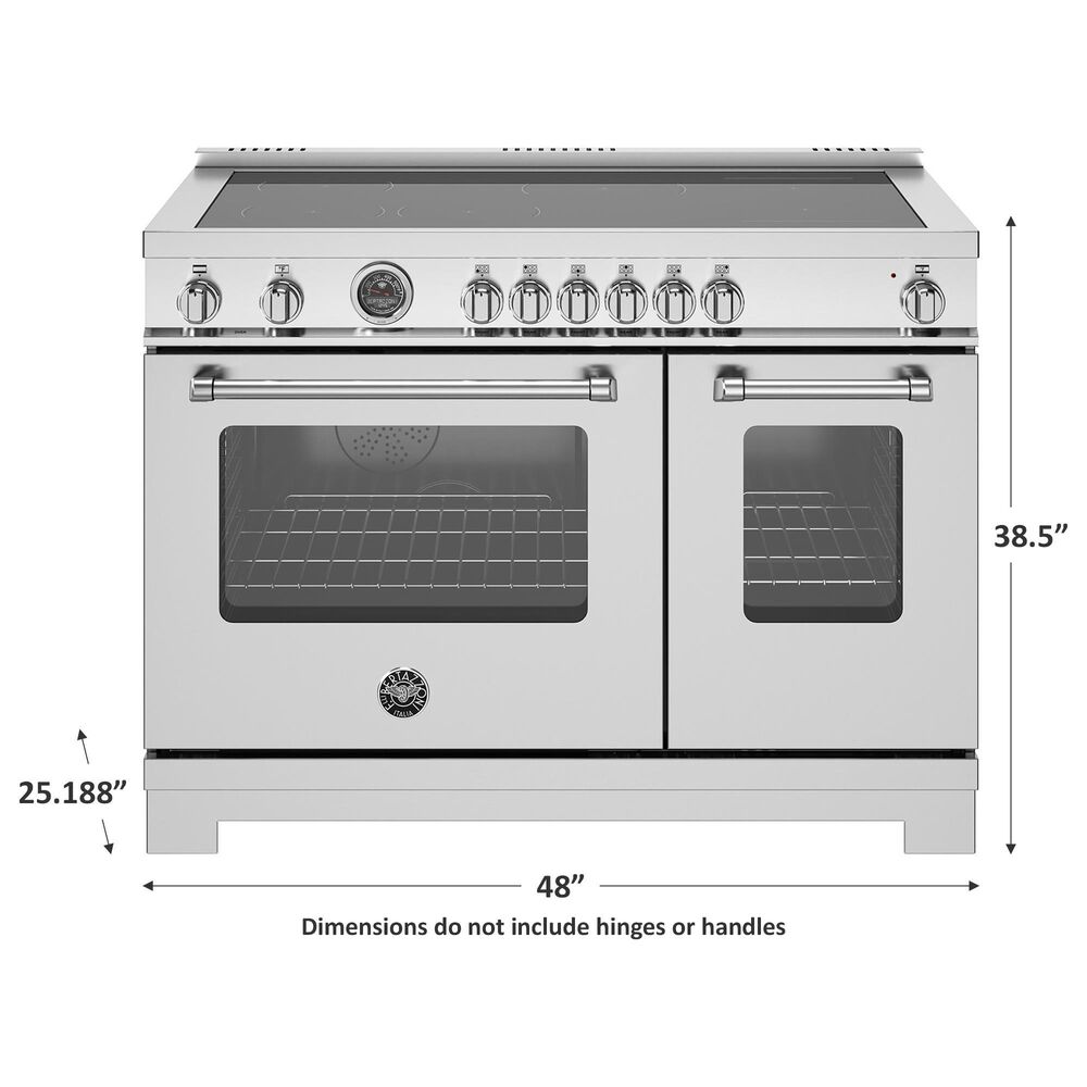 Bertazzoni Master 4.6 Cu.Ft. Electric Range in Stainless Steel, , large