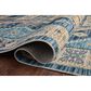 Loloi II Zion ZIO-02 5" x 7"6" Ocean and Gold Area Rug, , large
