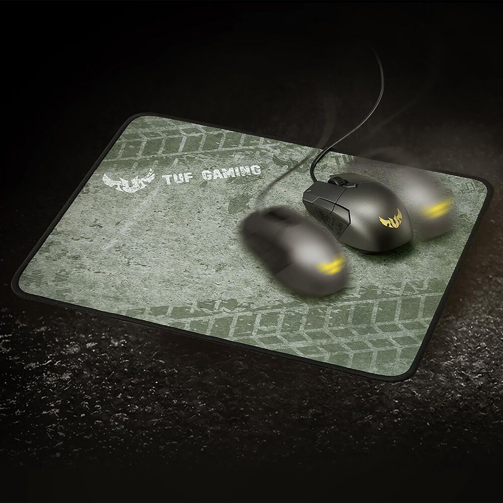 Asus Tuf Gaming P3 Mouse Pad Cloth Surface Stitched Edges Nonslip Rubber Base Nebraska Furniture Mart