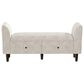 Golden Wave Furniture Emily 2-Drawer Storage Ottoman in Oatmeal, , large
