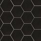 MS International Hexley Graphite 9" x 10" Porcelain Mosaic Sheet, , large