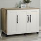 Sauder Select Drop-Leaf Sewing Cart in Lintel Oak, , large