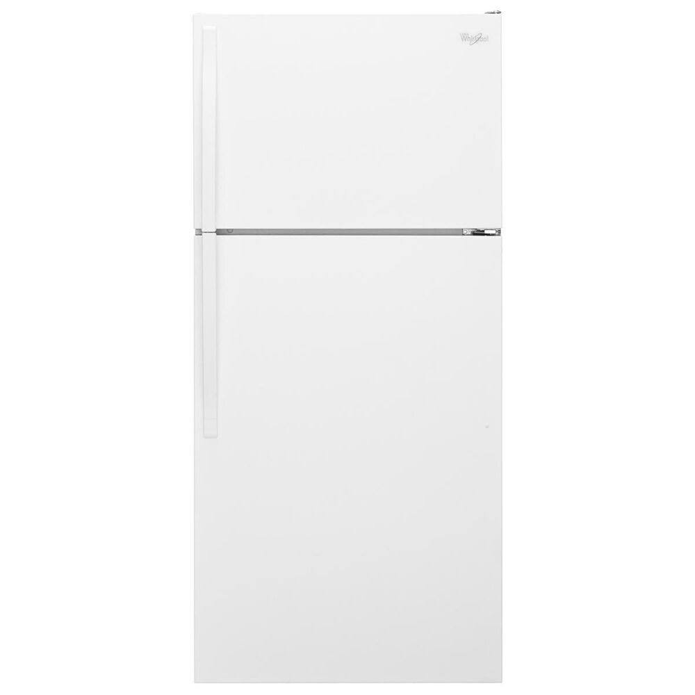 Whirlpool 14.3 Cu. Ft. Top Freezer Refrigerator in White, , large