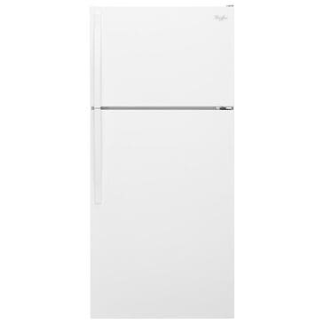 Whirlpool 14.3 Cu. Ft. Top Freezer Refrigerator in White, , large