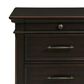 Mayberry Hill Slater 3-Drawer Nightstand with USB in Black, , large