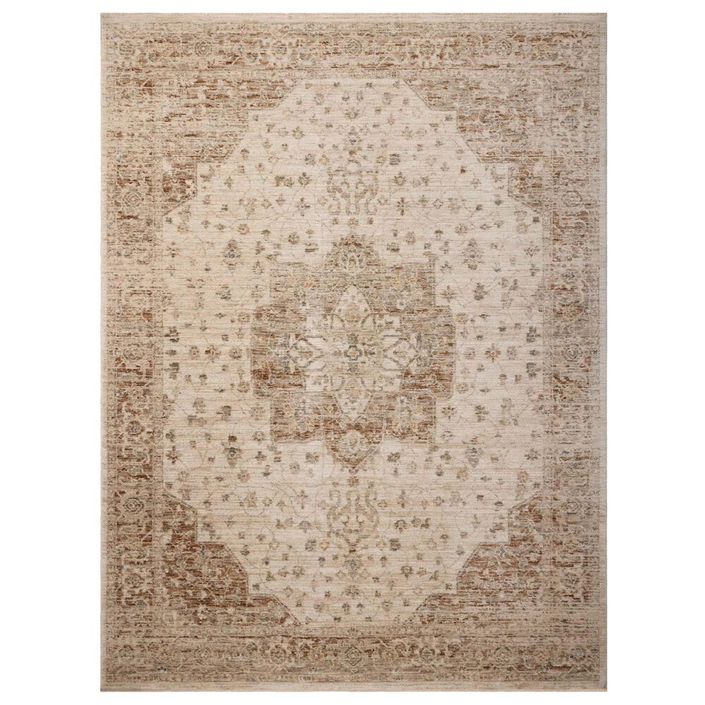 Magnolia Home Junie 2" x 3" Natural and Clay Area Rug, , large