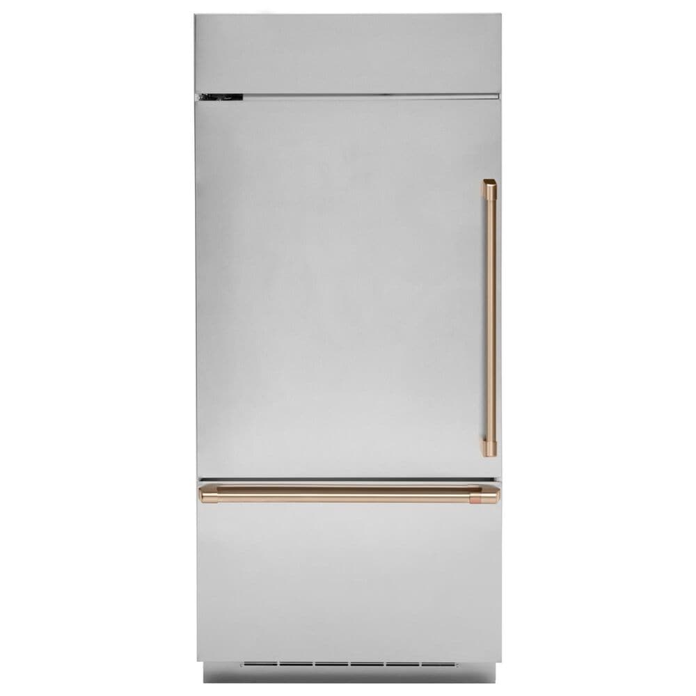 Cafe 2-Piece Refrigeration Handle Kit in Brushed Bronze, , large