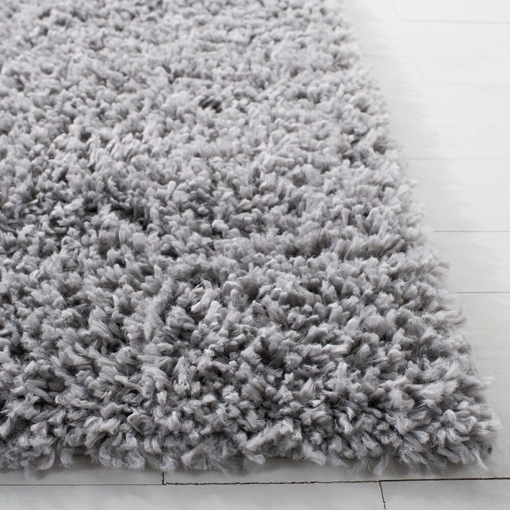 Safavieh August Shag AUG200G 2&#39; x 9&#39; Silver Runner, , large