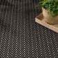 Nourison Horizon HOZ02 Black 6" x 9" Indoor/Outdoor Area Rug, , large