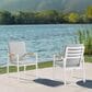 Blue River Royal Patio Dining Chair in White (Set of 2), , large