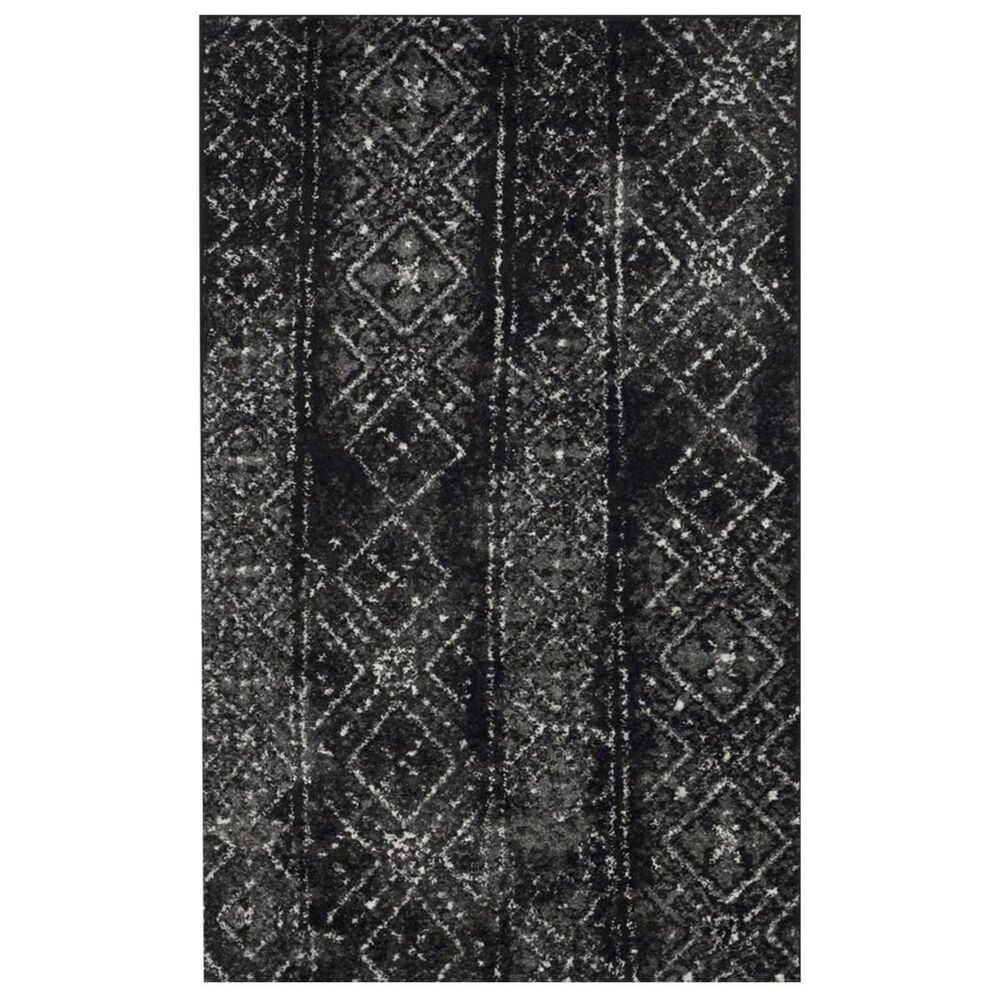 Safavieh Adirondack ADR111C 3' x 5' Black and Silver Area Rug, , large