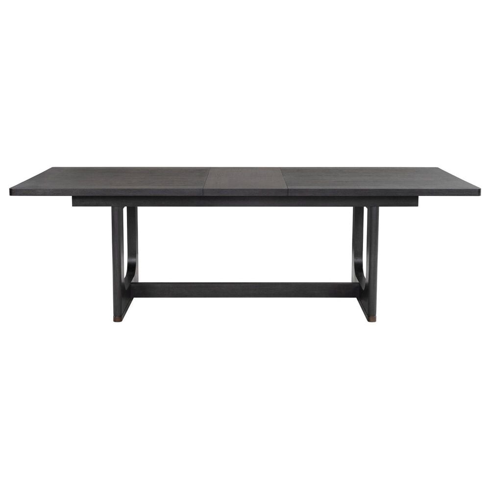 Flexsteel Waterfall Rectangular Dining Table in Ebony - Table Only, , large