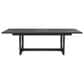 Flexsteel Waterfall Rectangular Dining Table in Ebony - Table Only, , large