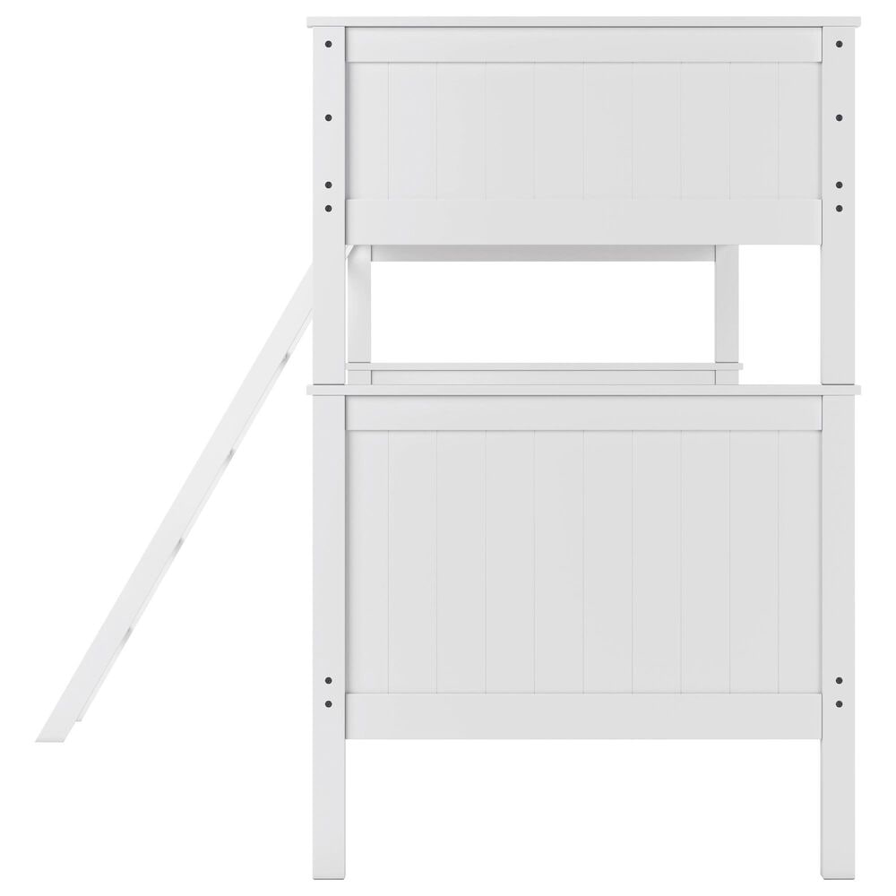 Ashley Nextonfort Twin over Twin Bunk Bed in White, , large