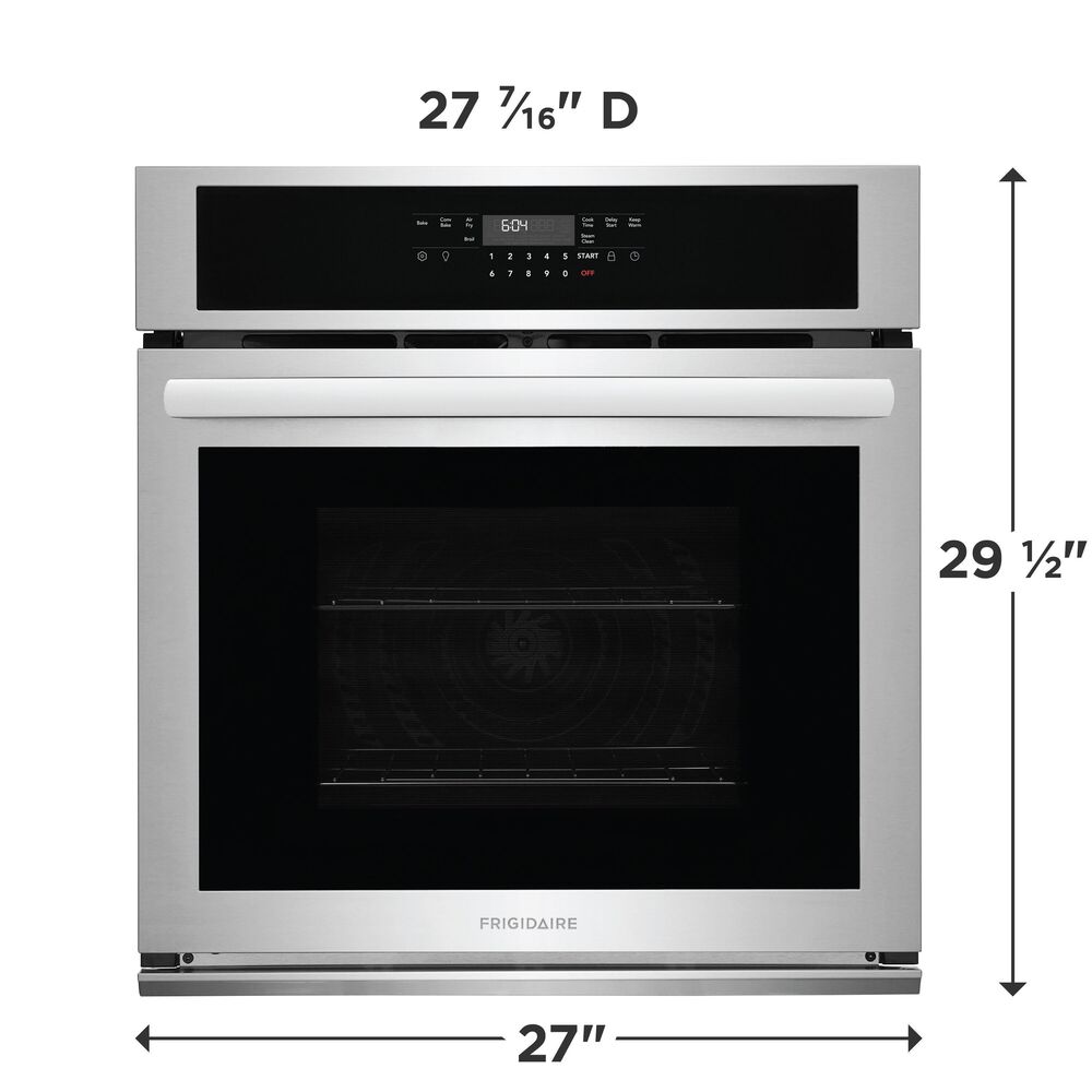Frigidaire 27" Single Wall Oven in Stainless Steel, , large