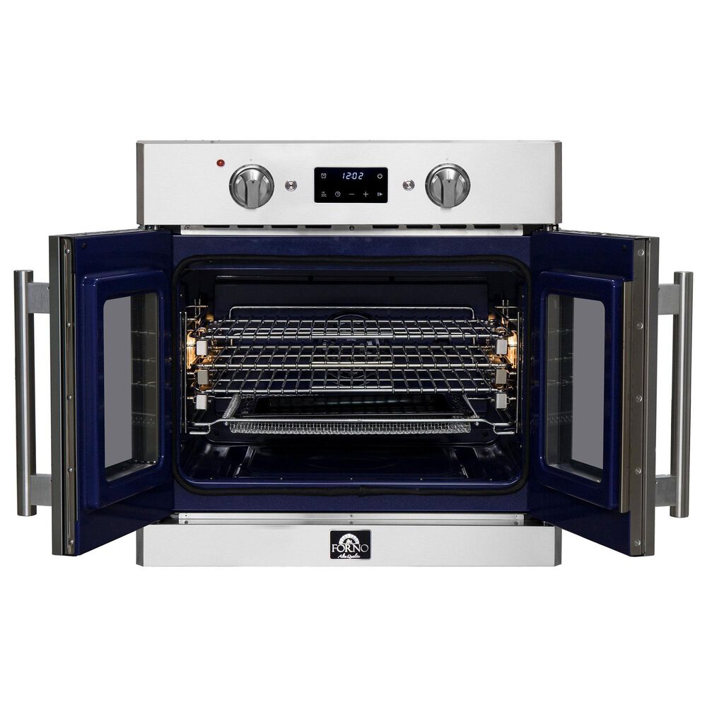 Forno Gallico 30" Single Electric Wall Oven with French Door in Stainless Steel, , large