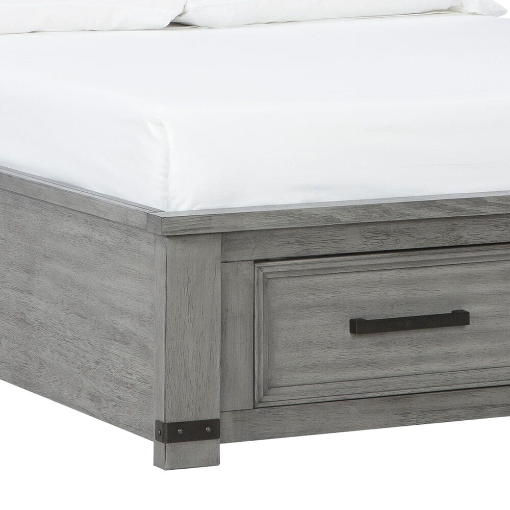 Ashley Russelyn Queen Storage Bed in Gray, , large