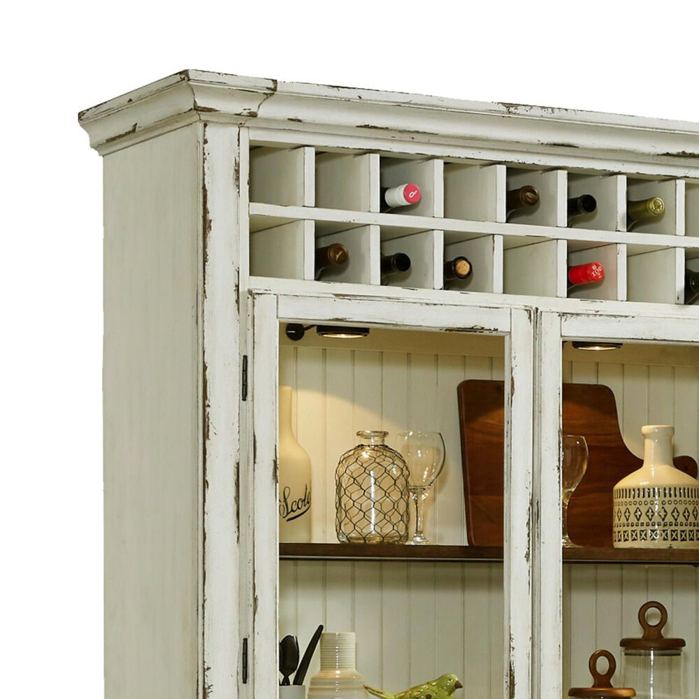 Chapel Hill 47.25&quot; PFC Curio in Antique White, , large