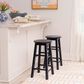Linon Home Decor Abby 24" Counter Stool in Navy, , large