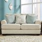 Ashley Monaghan Stationary Loveseat in Sandstone, , large
