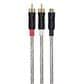 Helios Helios RCA Adapter Y Cable (2 Male to 1 Female), , large