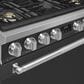 SMEG Professional 36" Gas Range in Matte Black, , large
